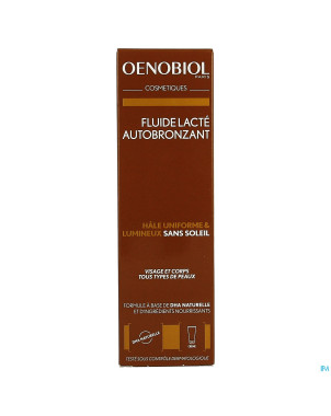 Oenobiol cosmetiques fluide lacte autobronz. 100ml