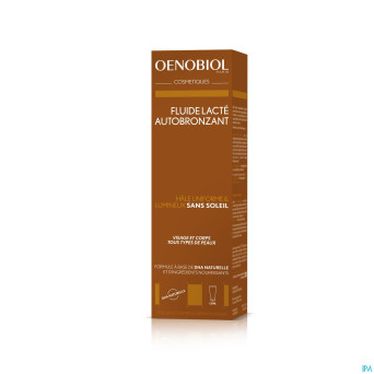 Oenobiol cosmetiques fluide lacte autobronz. 100ml