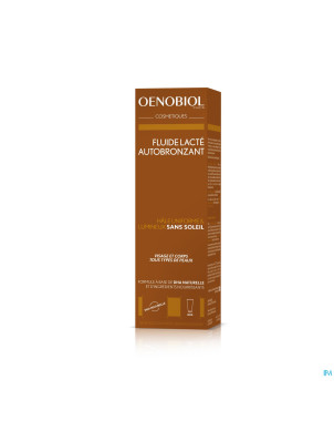 Oenobiol cosmetiques fluide lacte autobronz. 100ml
