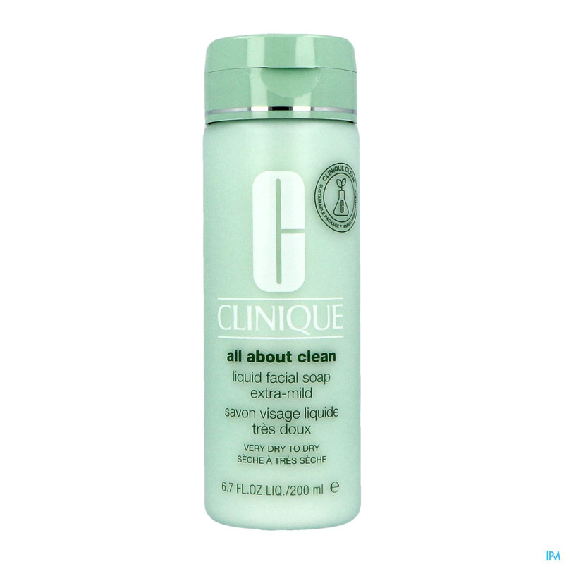 Clinique liquid facial soap extra mild 200ml