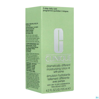 Clinique dramatic.different moisture lot. 125ml