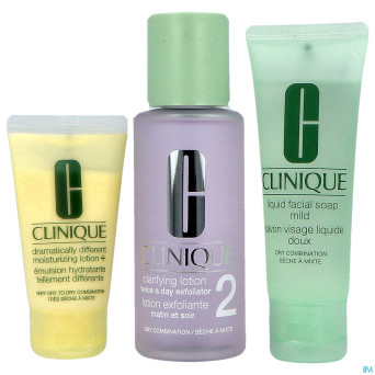 Clinique 3 step skin type 2 introd.3 prod.