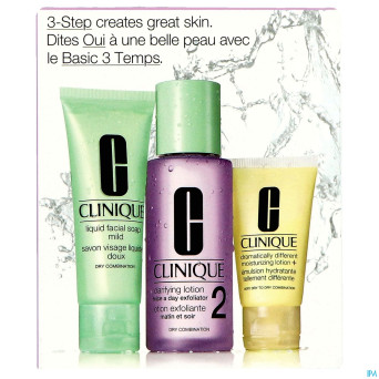 Clinique 3 step skin type 2 introd.3 prod.