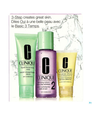 Clinique 3 step skin type 2 introd.3 prod.