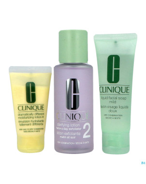Clinique 3 step skin type 2 introd.3 prod.