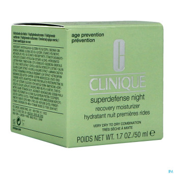 Clinique super defense night recovery 1 2 50ml