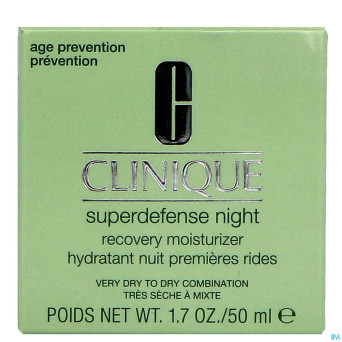 Clinique super defense night recovery 1 2 50ml