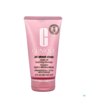 Clinique rinse off foaming cleanser 150ml