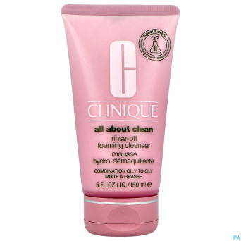 Clinique rinse off foaming cleanser 150ml