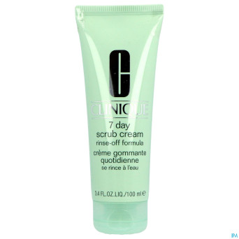 Clinique 7 day scrub cream rinse off formula 100ml
