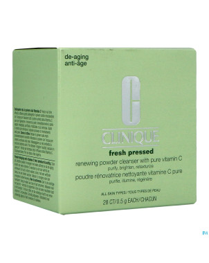 Clinique fresh pressed powered cleanser vit.c 14g