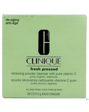 Clinique fresh pressed powered cleanser vit.c 14g