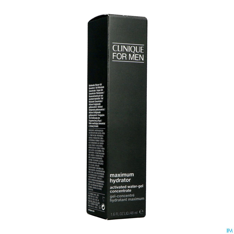 Clinique for men max hydrating water gel 48ml