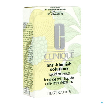 Clinique acne a/blemish solut. fresh vanilla 30ml