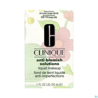 Clinique acne a/blemish solut. fresh beige 30ml