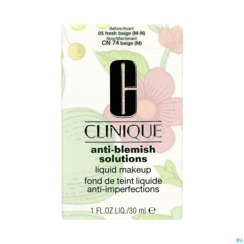 Clinique acne a/blemish solut. fresh beige 30ml