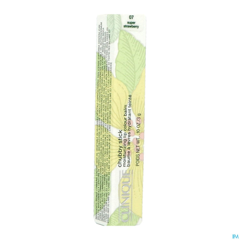 Clinique chubby stick moist.lipbalm super straw3g