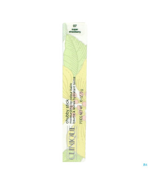 Clinique chubby stick moist.lipbalm super straw3g