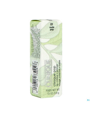 Clinique pop lip colourr+primnude pop 3,9g