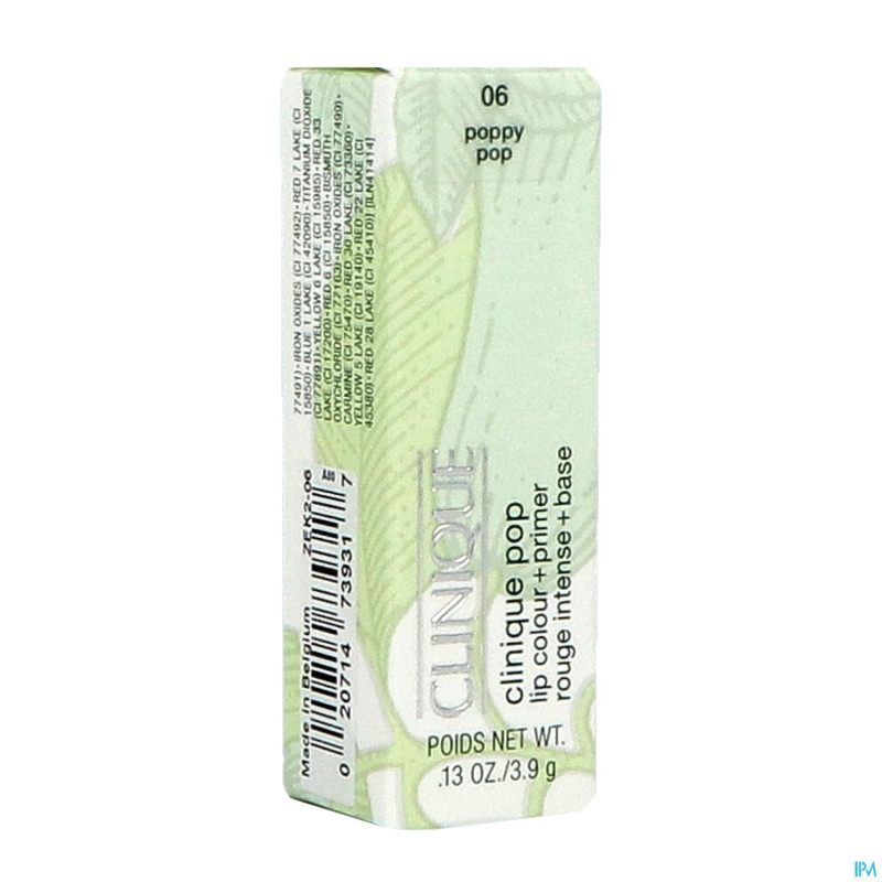 Clinique pop lip colourr+primpoppy pop 3,9g