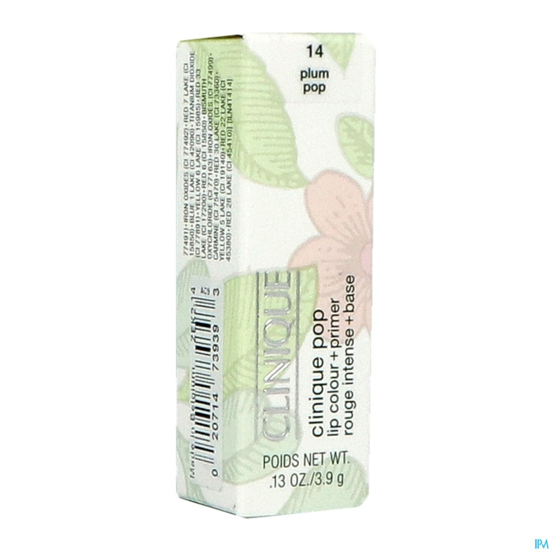 Clinique pop lip colourr+primplum pop 3,9g