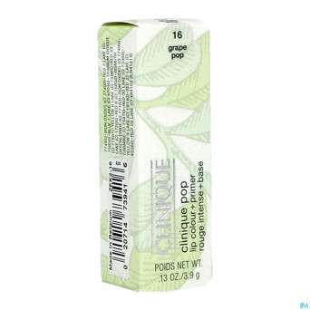 Clinique pop lip colourr+primgrape pop 3,9g