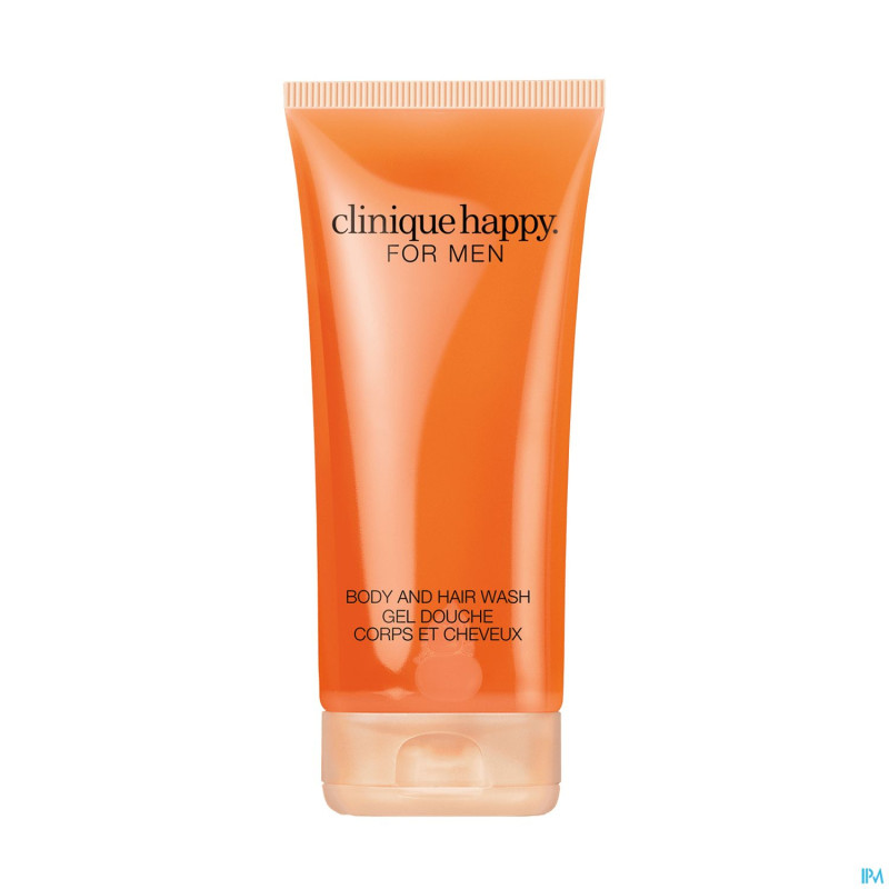 Clinique happy for men body hair wash 200ml