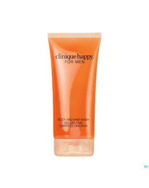 Clinique happy for men body hair wash 200ml