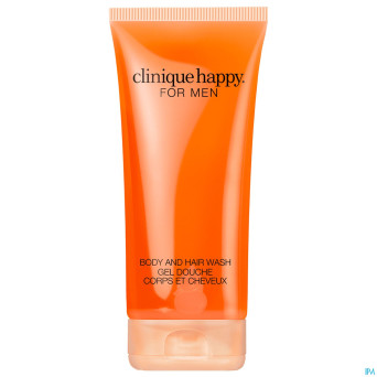 Clinique happy for men body hair wash 200ml