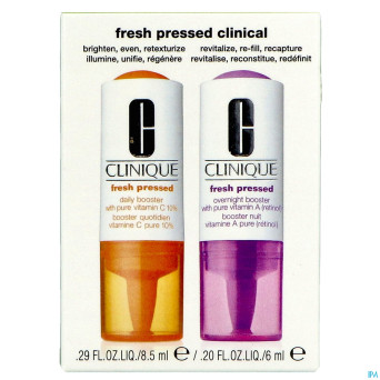 Clinique fresh pressed daily+overnight vit.a+c 6ml