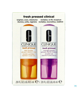 Clinique fresh pressed daily+overnight vit.a+c 6ml