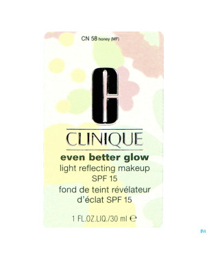 Clinique even better glow cn58 honey 30ml