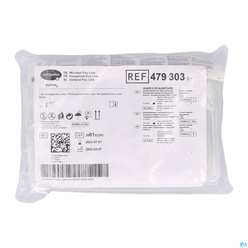 Mediset pansement picc line 4793033