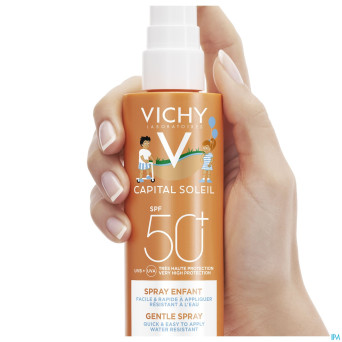 Vichy ideal soleil ip50+ a/sable enfant spray200ml