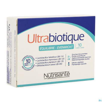 Ultrabiotique equilibre 10j caps 10