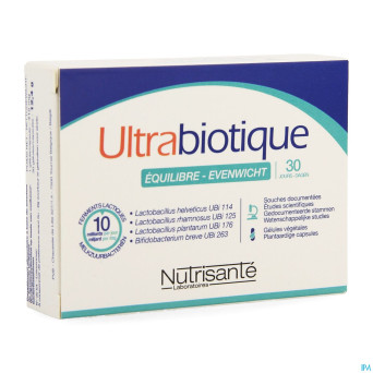 Ultrabiotique equilibre 30j caps 30