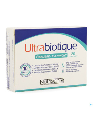 Ultrabiotique equilibre 30j caps 30