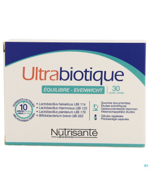 Ultrabiotique equilibre 30j caps 30