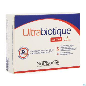 Ultrabiotique equilibre instant 5j    caps 15