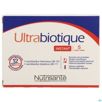 Ultrabiotique equilibre instant 5j    caps 15