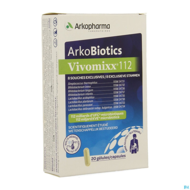 Arkobiotics vivomixx 112    caps 20