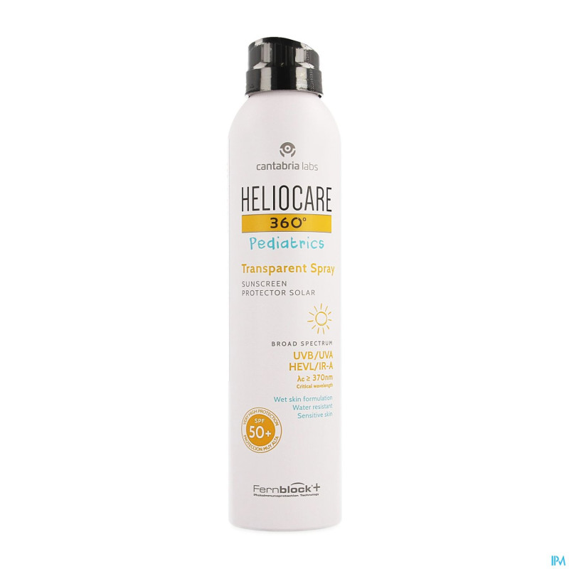 Heliocare 360 pediat.transparent spray ip50+ 200ml