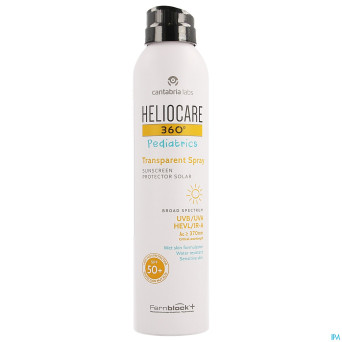 Heliocare 360 pediat.transparent spray ip50+ 200ml