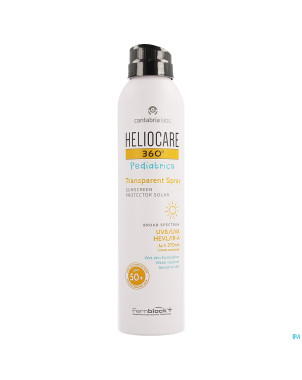 Heliocare 360 pediat.transparent spray ip50+ 200ml