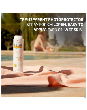 Heliocare 360 pediat.transparent spray ip50+ 200ml