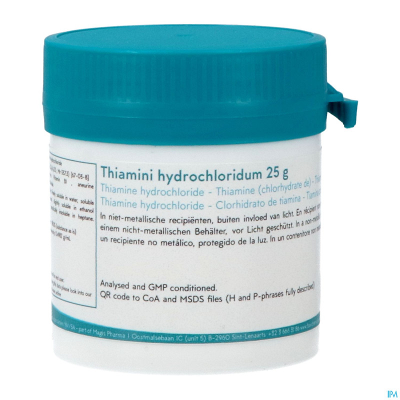 Thiamine chlorhydrate vit b1    25g magis