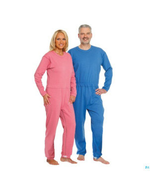 Suprima 4688 salopette ferm. eclair bleu xl