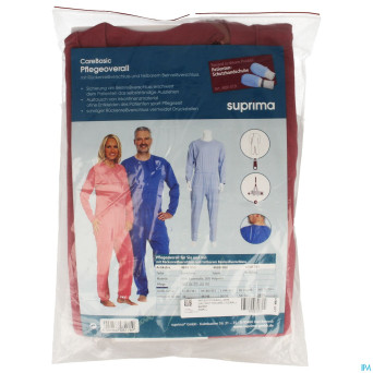 Suprima 4688 salopette ferm. eclair homard  s