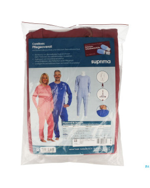 Suprima 4688 salopette ferm. eclair homard  s