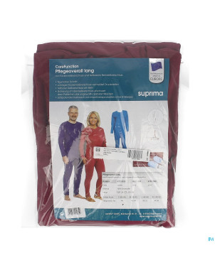 Suprima 4701 salopette ferm. dos+jambe erika  s